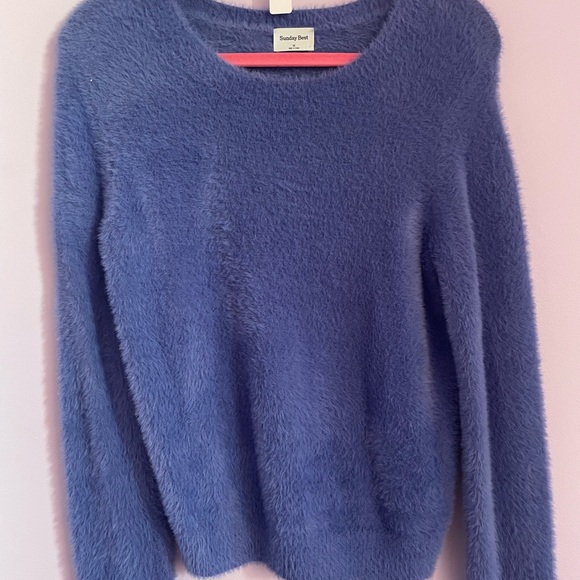 Aritzia Sunday Best Fuzzy Sweater - Picture 3 of 3